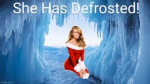 Mariah Carey has defrosted meme