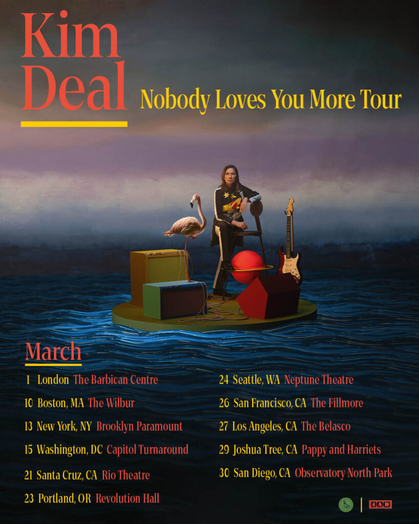 Kim Deal: Nobody Loves You More Tour