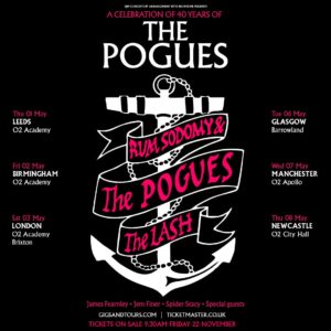 Pogues tour poster