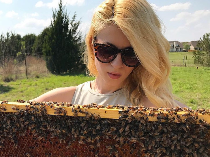 beekeeper Erika Thompson