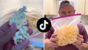 TikTokers are freezing freshly made popcorn in new trend and here’s why