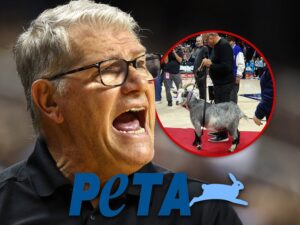 Geno Auriemma goat peta