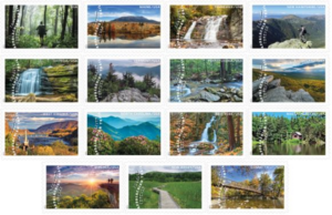 Appalachian Trail stamps