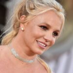 Britney Spears attends the premiere of "Once Upon a Time... in Hollywood" on July 22, 2019. A fan of the pop star recently spotted long-archived footage of Spears addressing her conservatorship during a 2016 talk show appearance.