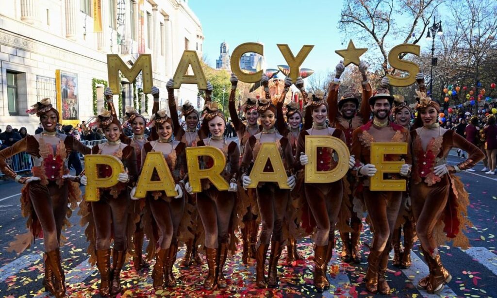 Macy's Annual Thanksgiving Day Parade Takes Place In New York City