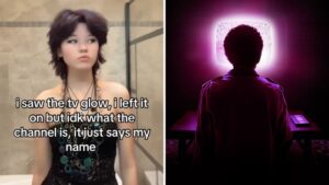 What is the viral ‘I Saw the TV Glow’ trend on TikTok?