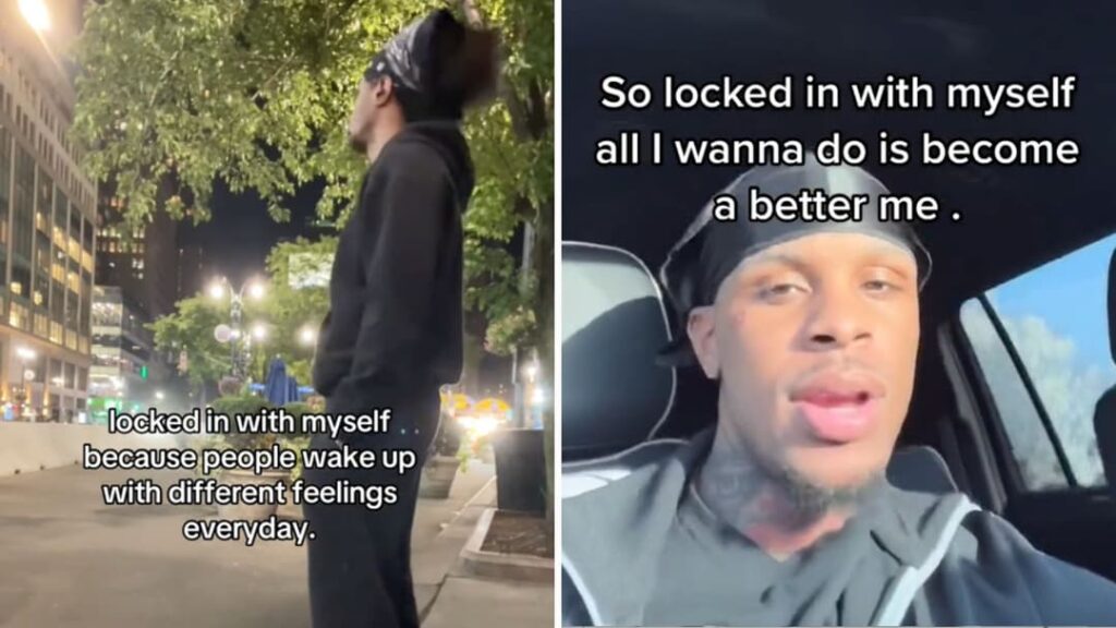 What is the ‘I’m locked in with myself’ trend on TikTok?