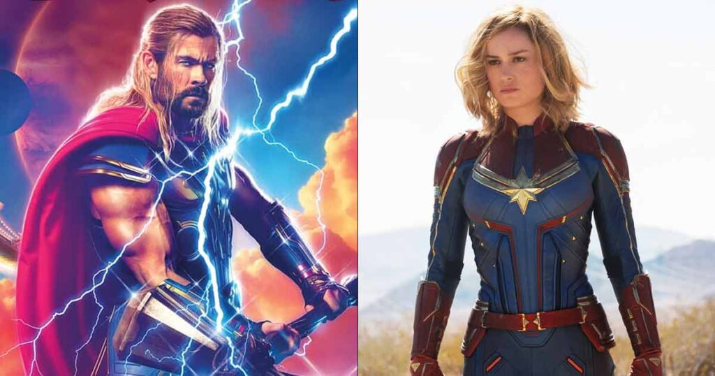 When Brie Larson Challenged Chris Hemsworth With Thor's Hammer