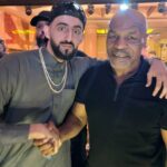 YouTube boxer Slim Albaher with Mike Tyson