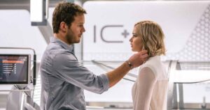 Jennifer Lawrence Drunk On Passengers Set.