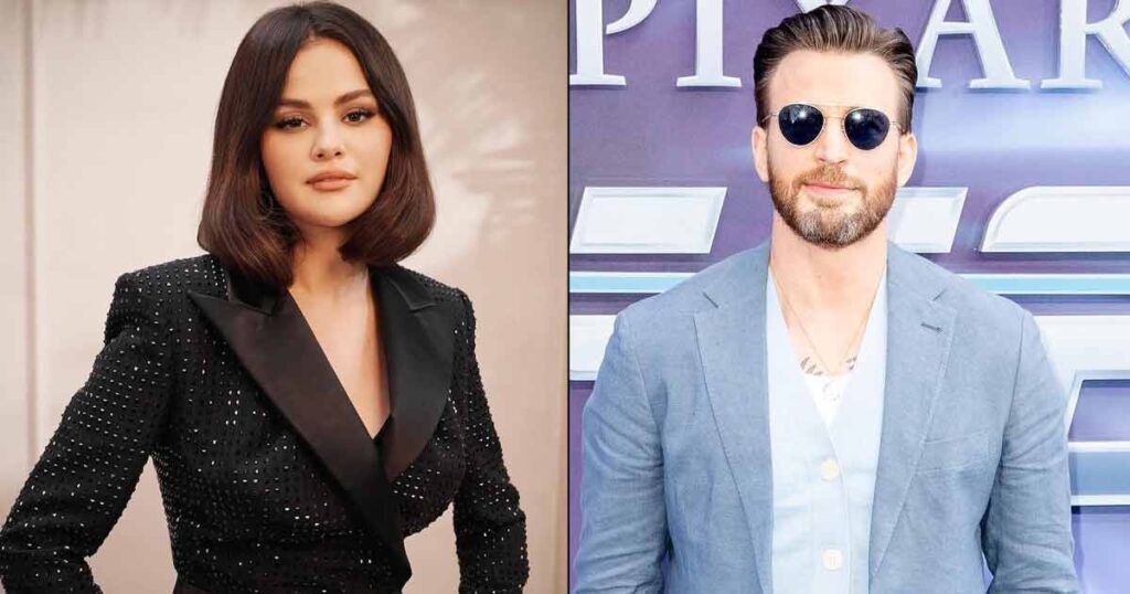 Selena Gomez and Chris Evans dating rumors in 2021.