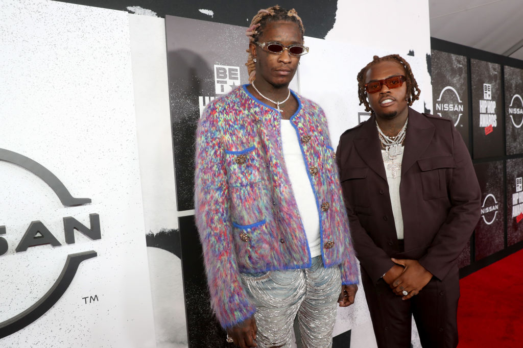 Young Thug & Gunna - BET Hip Hop Awards 2021 - Red Carpet