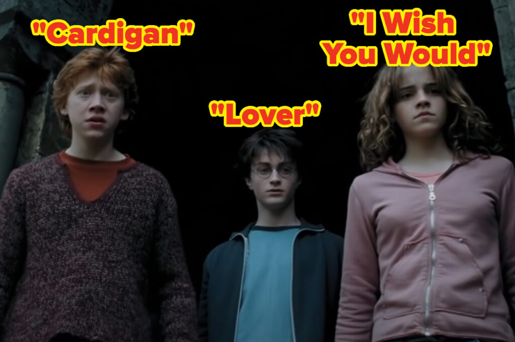 Your Taylor Swift Song Choices Will Reveal Which Golden Trio Member You Are