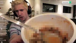 xQc disgusted after discovering moldy food in his room: “It smells like rot”