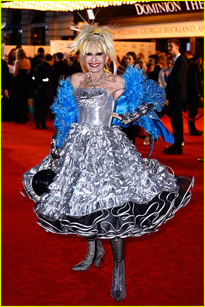 Betsey Johnson at the Devil Wears Prada opening night