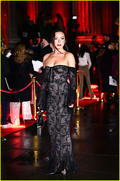 Elizabeth Fullalove at the Devil Wears Prada opening night