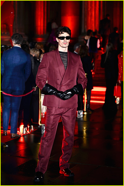 Lloyd Davies at the Devil Wears Prada opening night