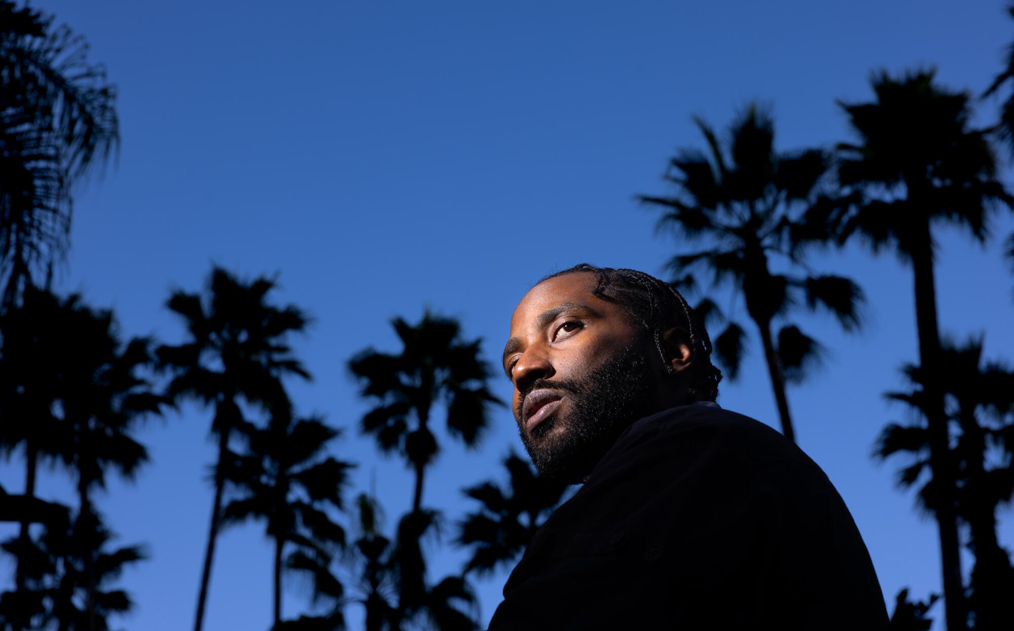  John David Washington is photographed in Beverly Hills.