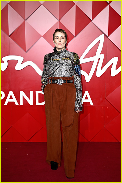 Noomi Rapace at the 2024 British Fashion Awards