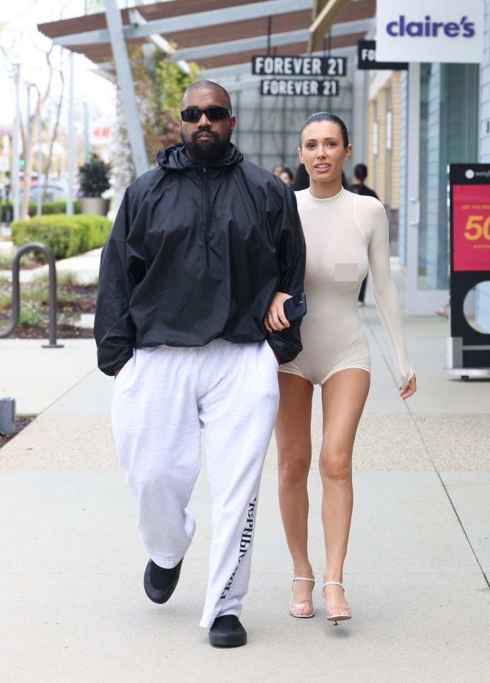 Bianca Censori - Kanye's new wife - often rocks skimpy ensembles