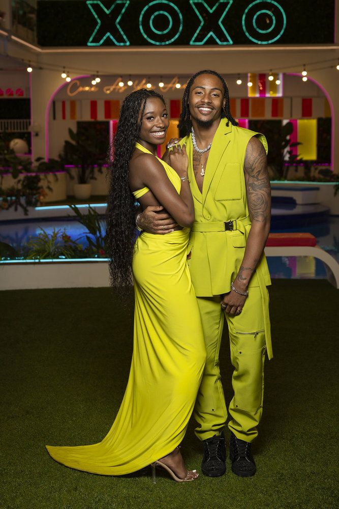 Page and Kordell Beckham's first coupling on "Love Island USA."