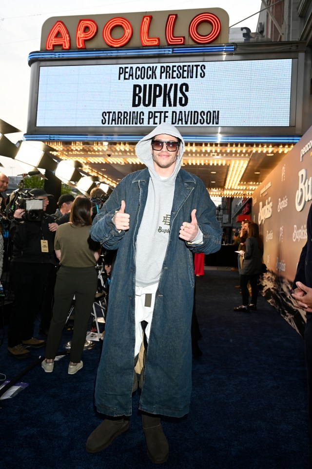 The comedian's decision to bail on Bupkis seems to have haunted him this year (at the premiere)