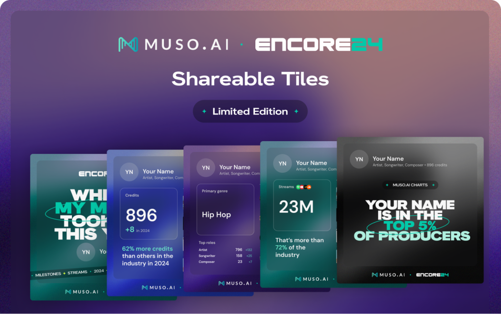 Muso.AI Encore 2024 features