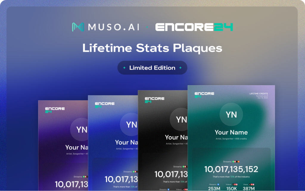 Muso.AI Encore 2024 features