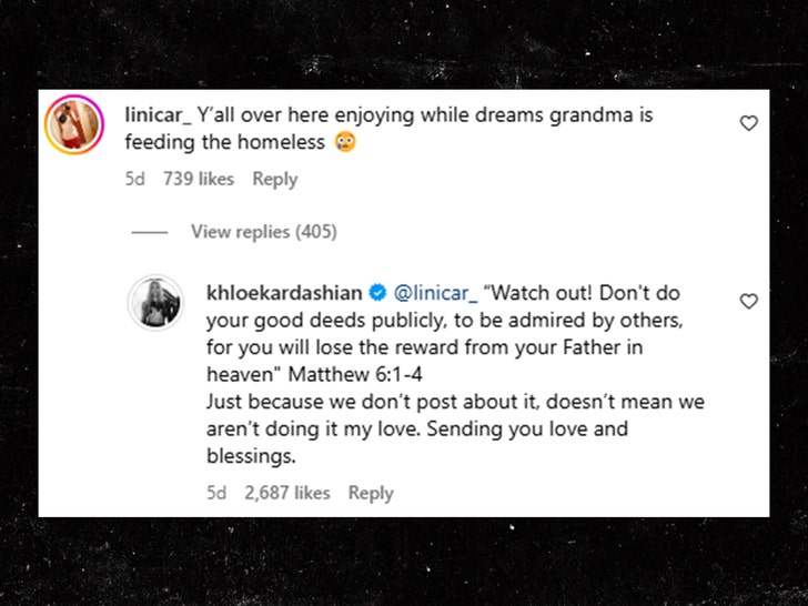 khloe kardashian blac chyna tokyo toni ig comment