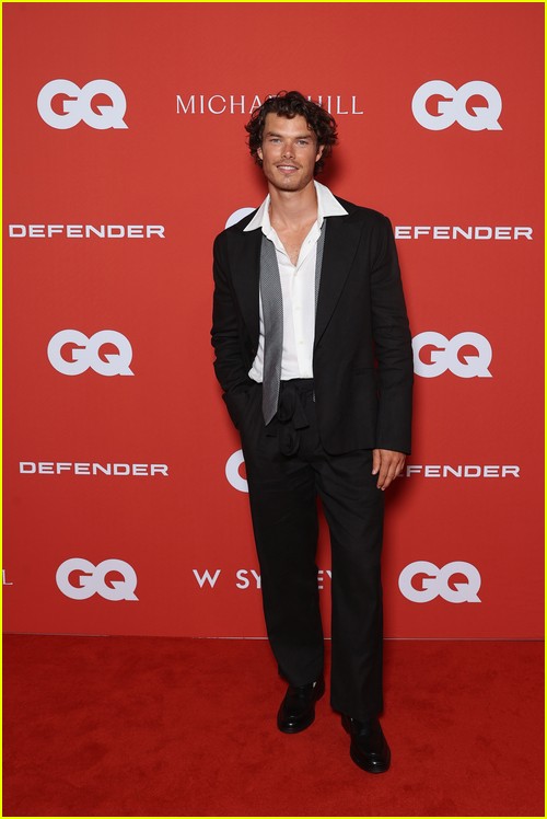 Sam Corlett at the GQ Men of the Year Australia Awards