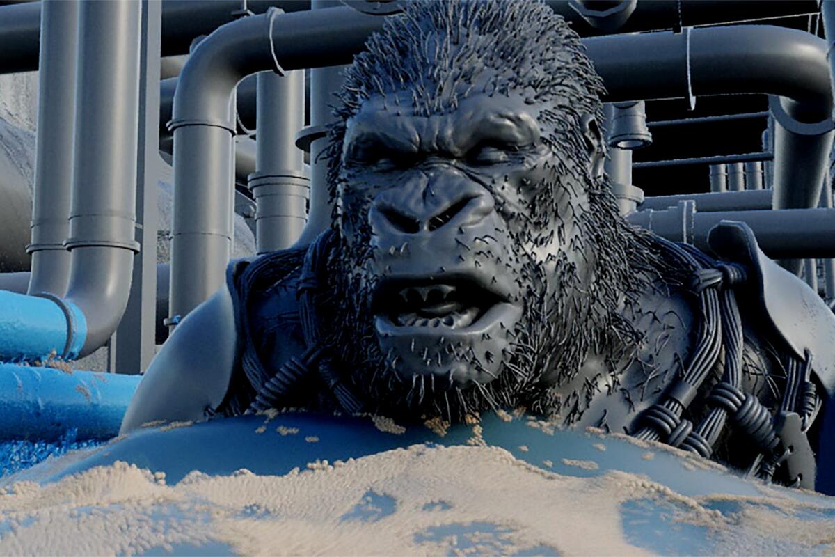 "Kingdom of the Planet of the Apes" FX WATER SURFACE