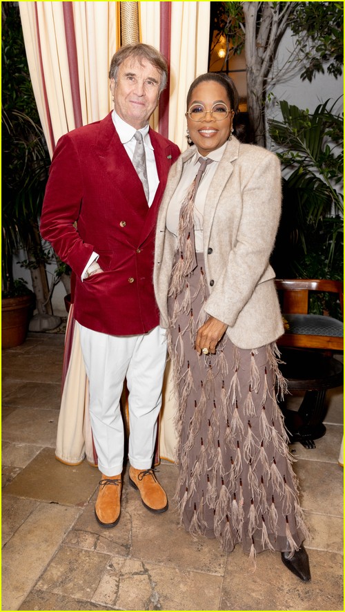 Oprah Winfrey at the Brunello Cucinelli event