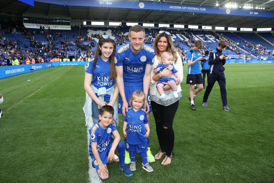 The family support Jamie in his footy career