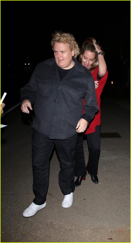 Fortune Feimster at the Jennifer Klein holiday party