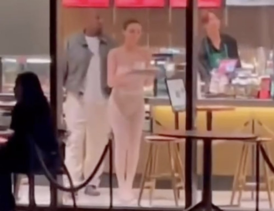 The couple recently grabbed a coffee at a Starbucks in Tokyo