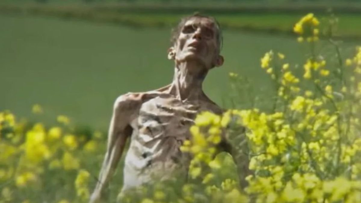 possible image of cillian murphy as a zombie jim in 28 days later trailer