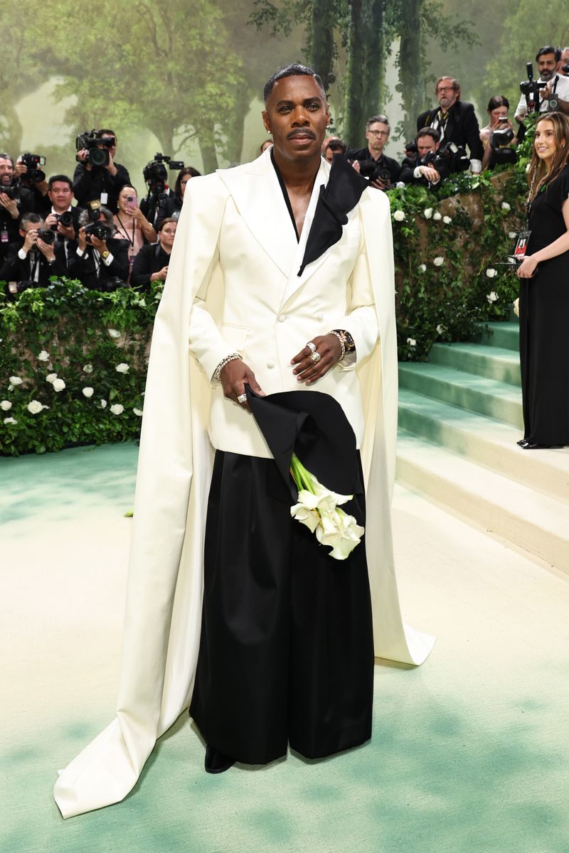 Domingo attended his first Met Gala in 2023