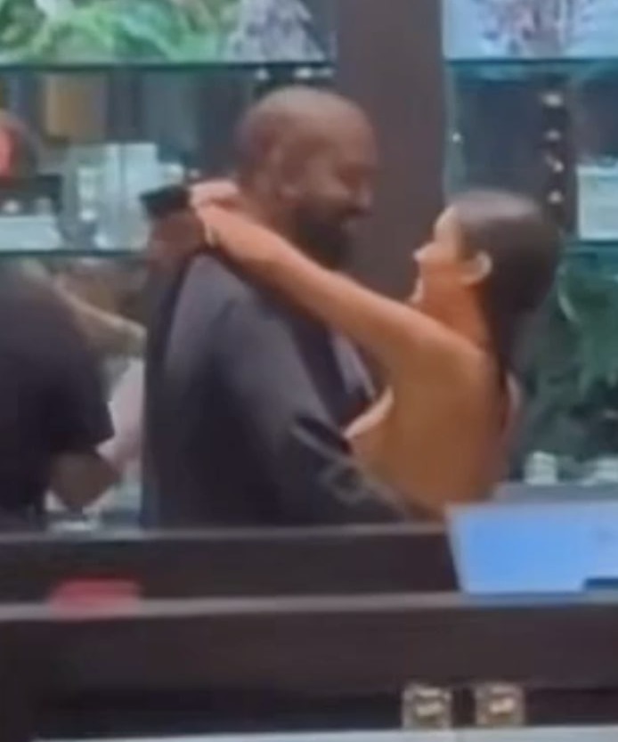 Kanye and Bianca looked more loved-up than ever during a shopping trip