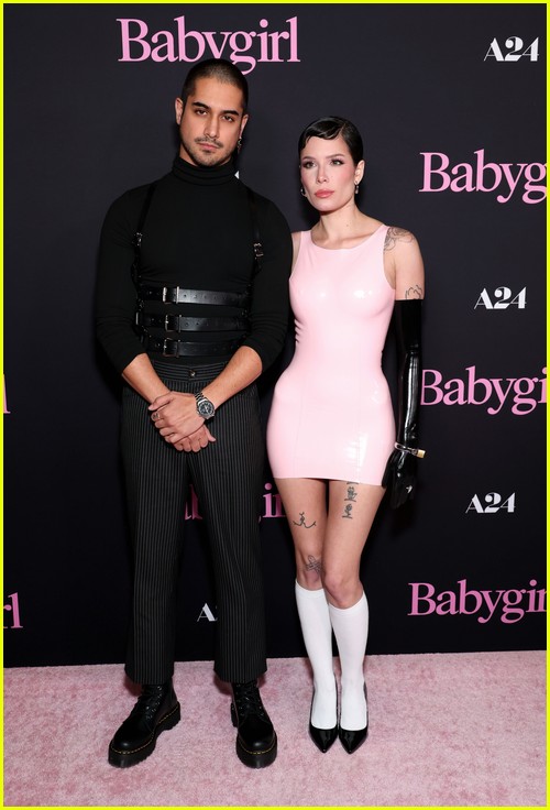 Halsey and fiance Avan Jogia