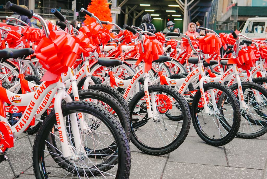 Raising Cane's Bike Giveaway