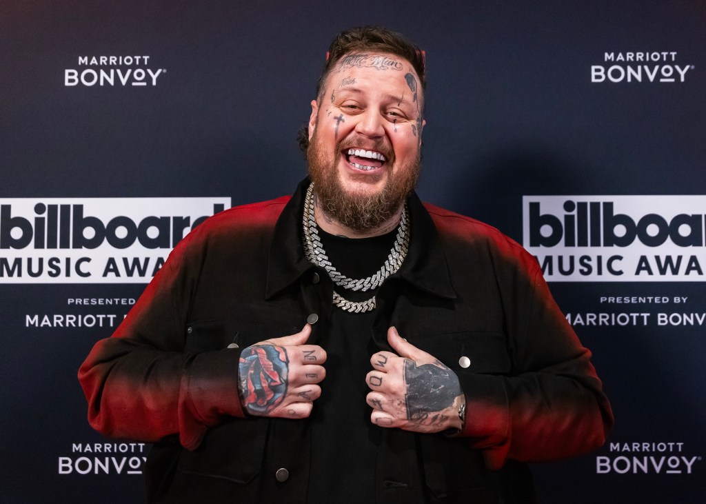 Jelly Roll at the 2024 Billboard Music Awards.