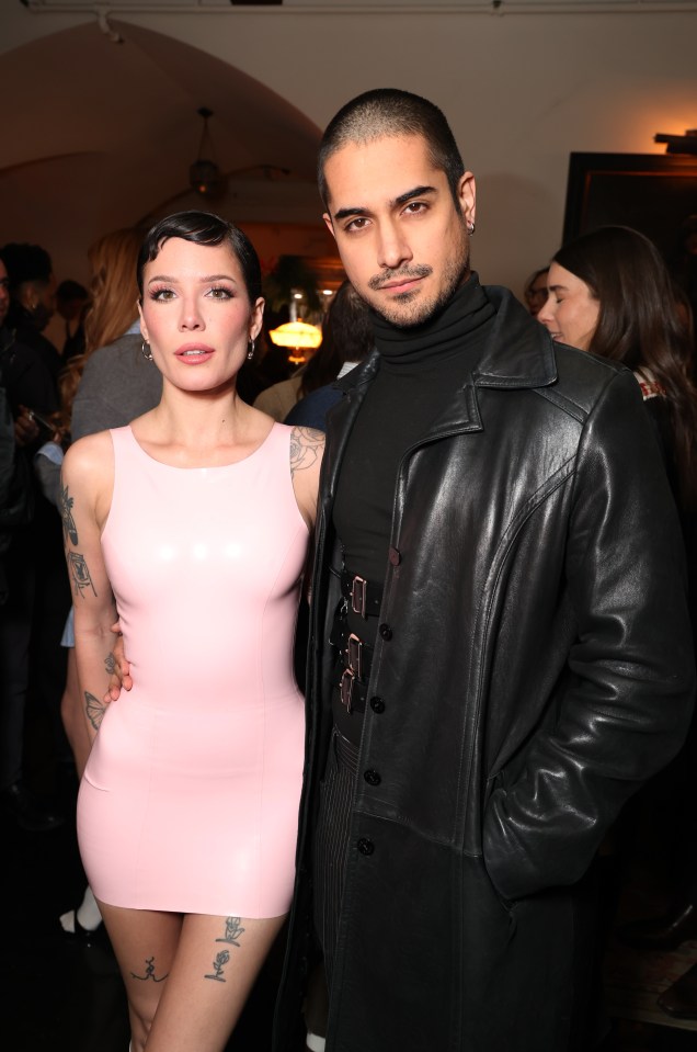 The popstar, real name Ashley Frangipane, was then joined by their fiance Avan Jogia