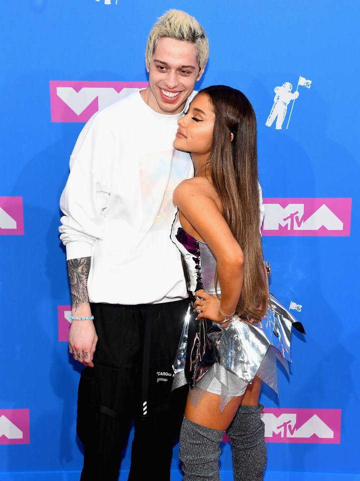 Pete dated Ariana Grande in 2018