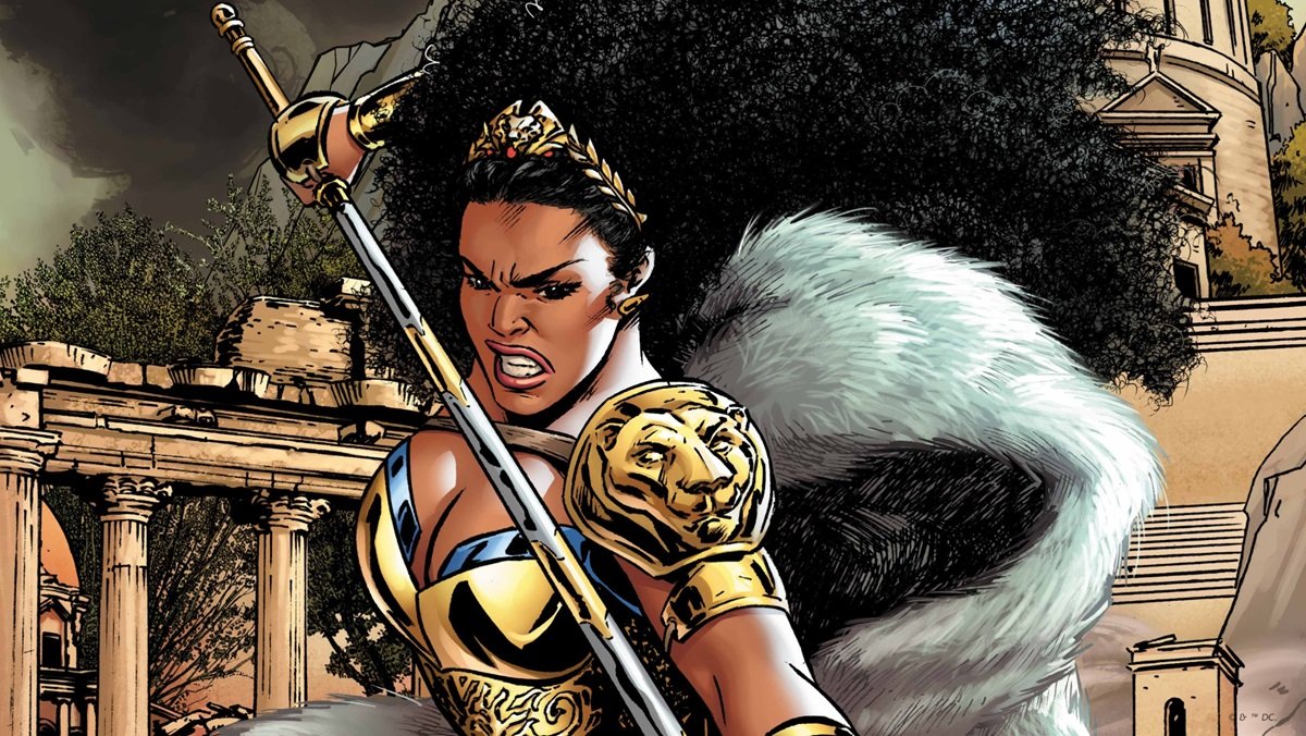 Nubia, Queen of the Amazons, in the modern era DC Comics.