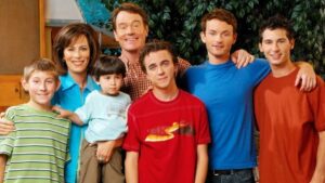 The original cast of the Fox sitcom Malcolm in the Middle.