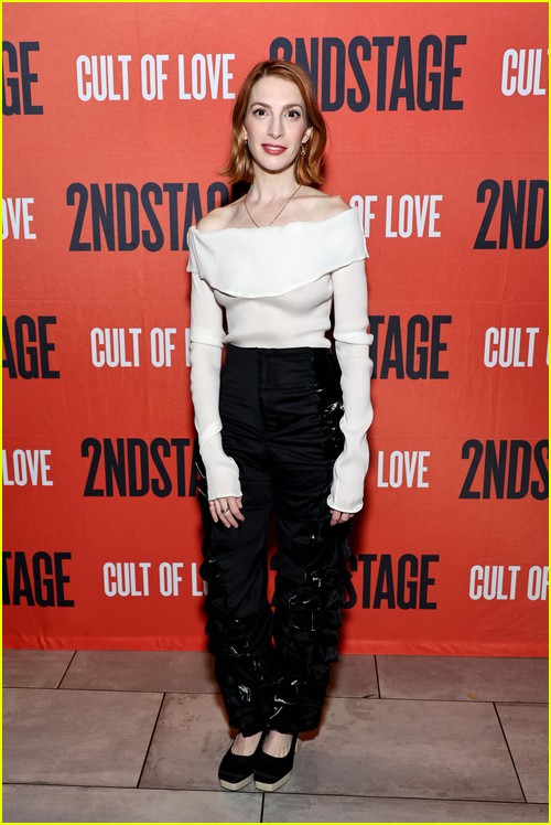 Molly Bernard at the Cult of Love opening