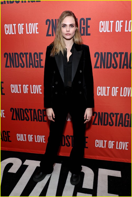 Cara Delevingne at the Cult of Love opening