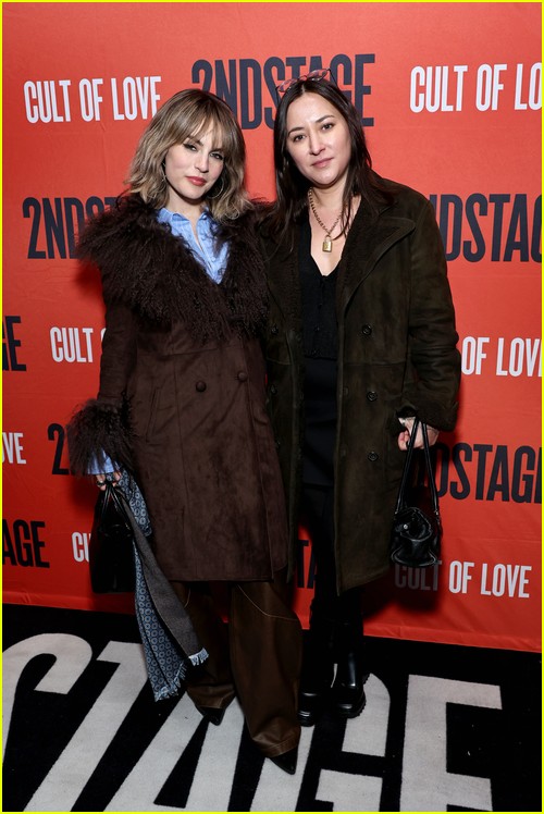 JoJo and Zelda Williams at the Cult of Love opening