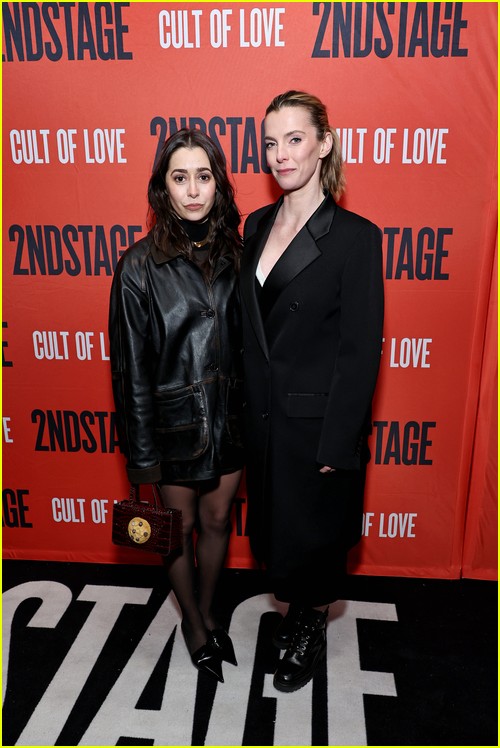 Cristin Milioti and Betty Gilpin at the Cult of Love opening