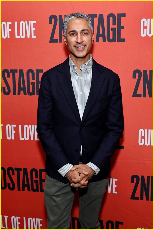 Maulik Pancholy at the Cult of Love opening